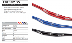 FUNN FATBOY燕把（35mm口徑）