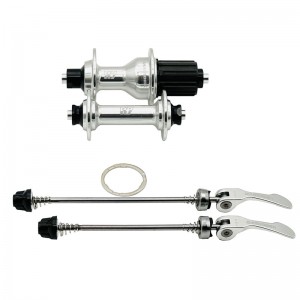 DARKROCK R7公路車花鼓（銀色）