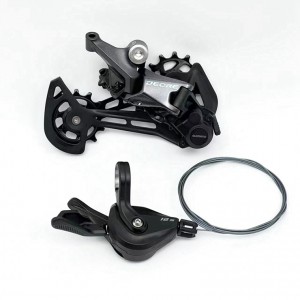 shimano DEORE M6100無窗右指撥+后撥