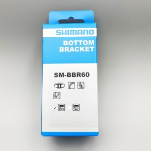 盒裝shimano BBR60公路螺紋中軸