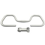 DARKROCK 鋁合金蝴蝶把+把立（銀色）